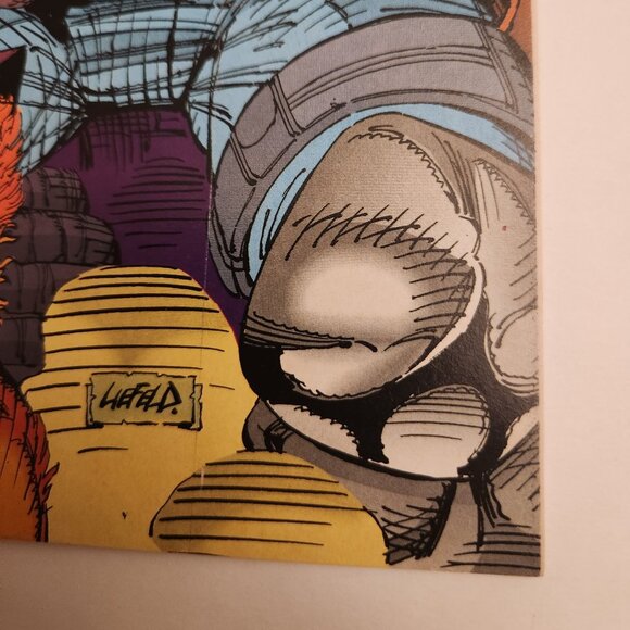 X-Force #1 (1991) Marvel Comics, Unsealed Pollybag without Trading Card, NM - Picture 5 of 14